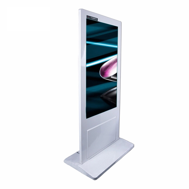 55” ultra thin bezel floor standing advertising player (2)